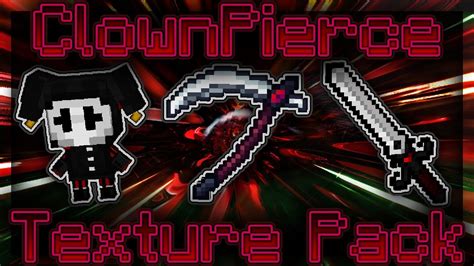 Fun Prank Texture Pack For PVP (Switches Diamond Sword With Stick) hidden as a performance pack. . Clownpierce texture pack